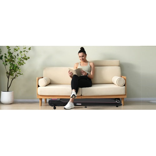 Folding Under Desk Walking Pad Treadmill 2.5HP with Incline