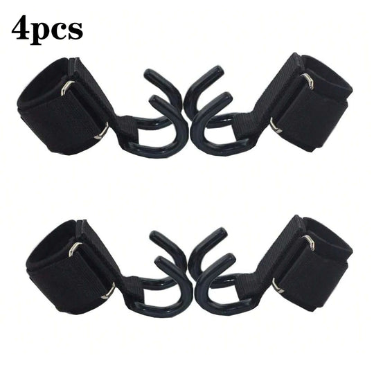 Pull-up Grip Hook Monkey Bars Wrist Guard Sports Fitness Anti-off Hand Aid