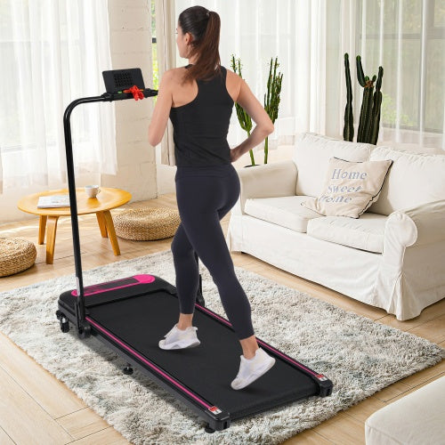 Folding Under Desk Walking Pad Treadmill 2.5HP with Incline