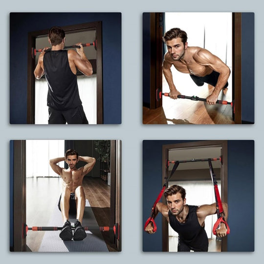 Pull Up Bar Doorway Exercise Bar Training Fitness Strength Bar Home Workout